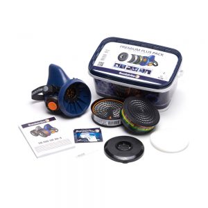 Sundström Premium Plus Pack SR 100 set met ABEK1 en P3 filter