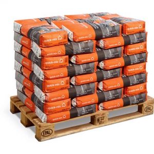 Quick-Mix Ruck-Zuck Beton Sneldrogend beton, 25 kg Pallet 48 zakken