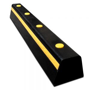 Rubberen parkeerstop 100 cm