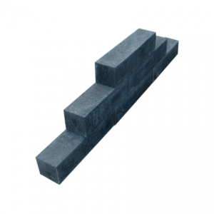 STAPELBLOK OUD HOLLANDS 20X20X60 CM ANTRACIET