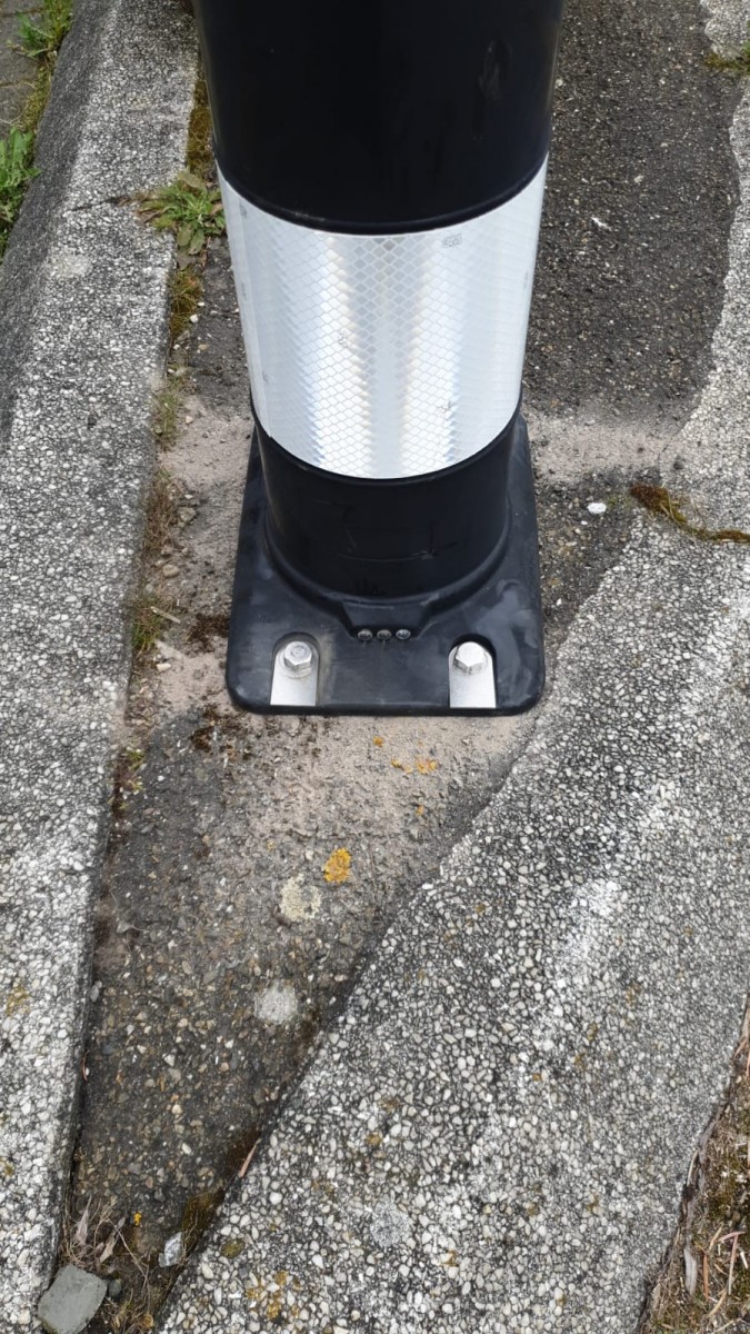 Flexpaal 160 mm blauw/wit klasse 2 - Afbeelding 6