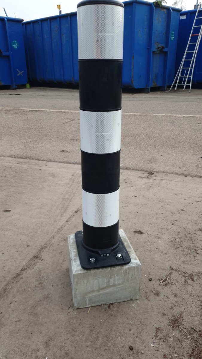 Betonpoer voor onze flexpaal - Afbeelding 5
