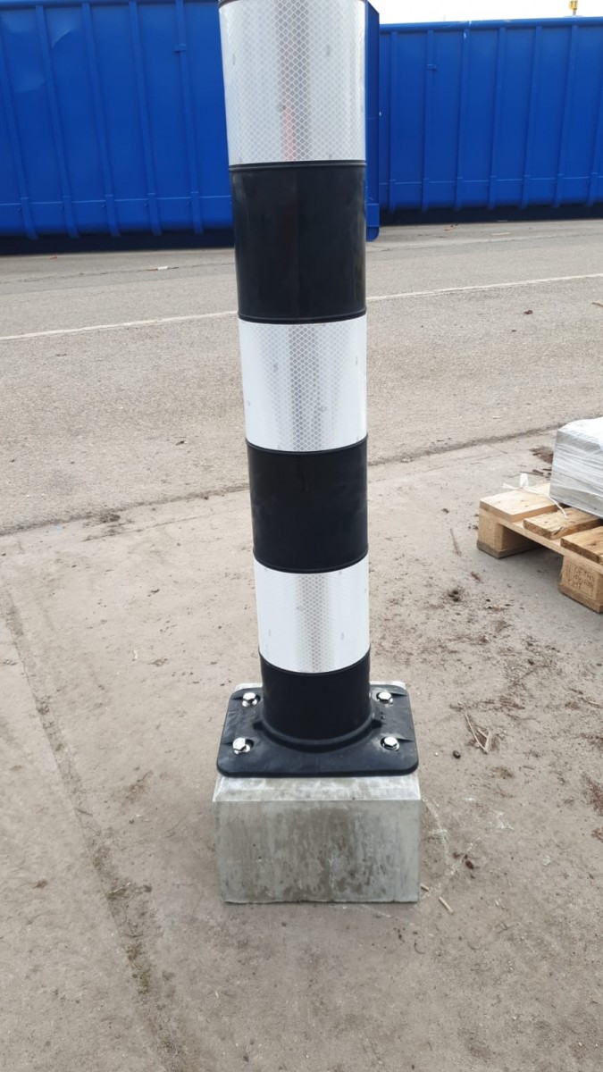 Betonpoer voor onze flexpaal - Afbeelding 3