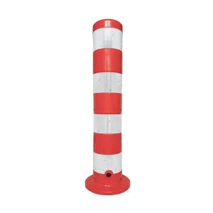 ViaPole kunststof fietspadpaal met voetplaat vzv 4 HIP banden
