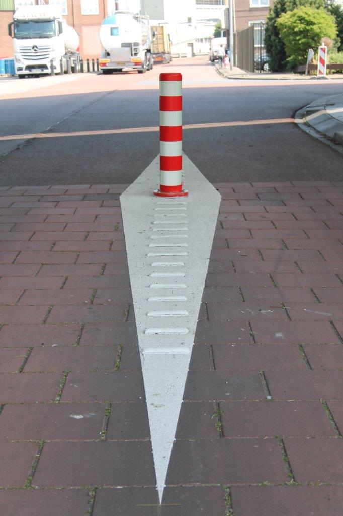 ViaPole Fietspad adapterpaal kroonslot t.b.v. beton fundatie - Afbeelding 6
