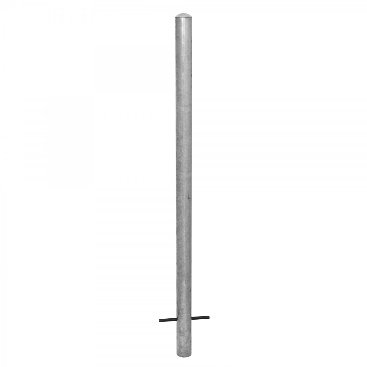 Afzetpaal 60mm Ø, betonneren, thermisch verzinkt.