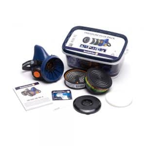 SUNDSTRÖM premium plus pack SR 100 set met ABEK1 en P3 filter