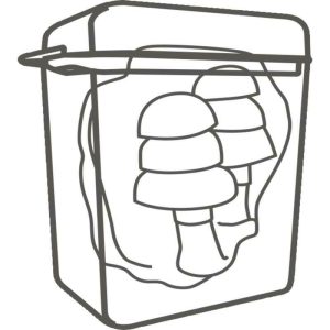 DP herbruikbare oordoppen 1 STUKS