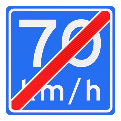 RVV Verkeersbord - model A05-70 klasse III