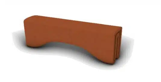 3D Zitbank model Málaga - Afbeelding 4