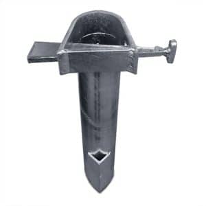Thermisch verzinkte grondpot
