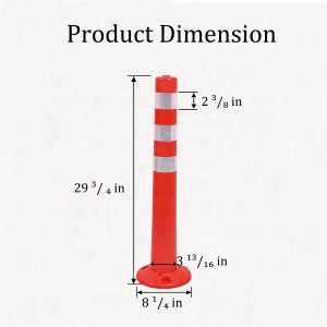 Flexibele Paal 75 cm (set van 4 stuks)