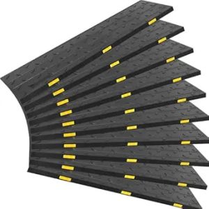 Antislip rubberen trapmat