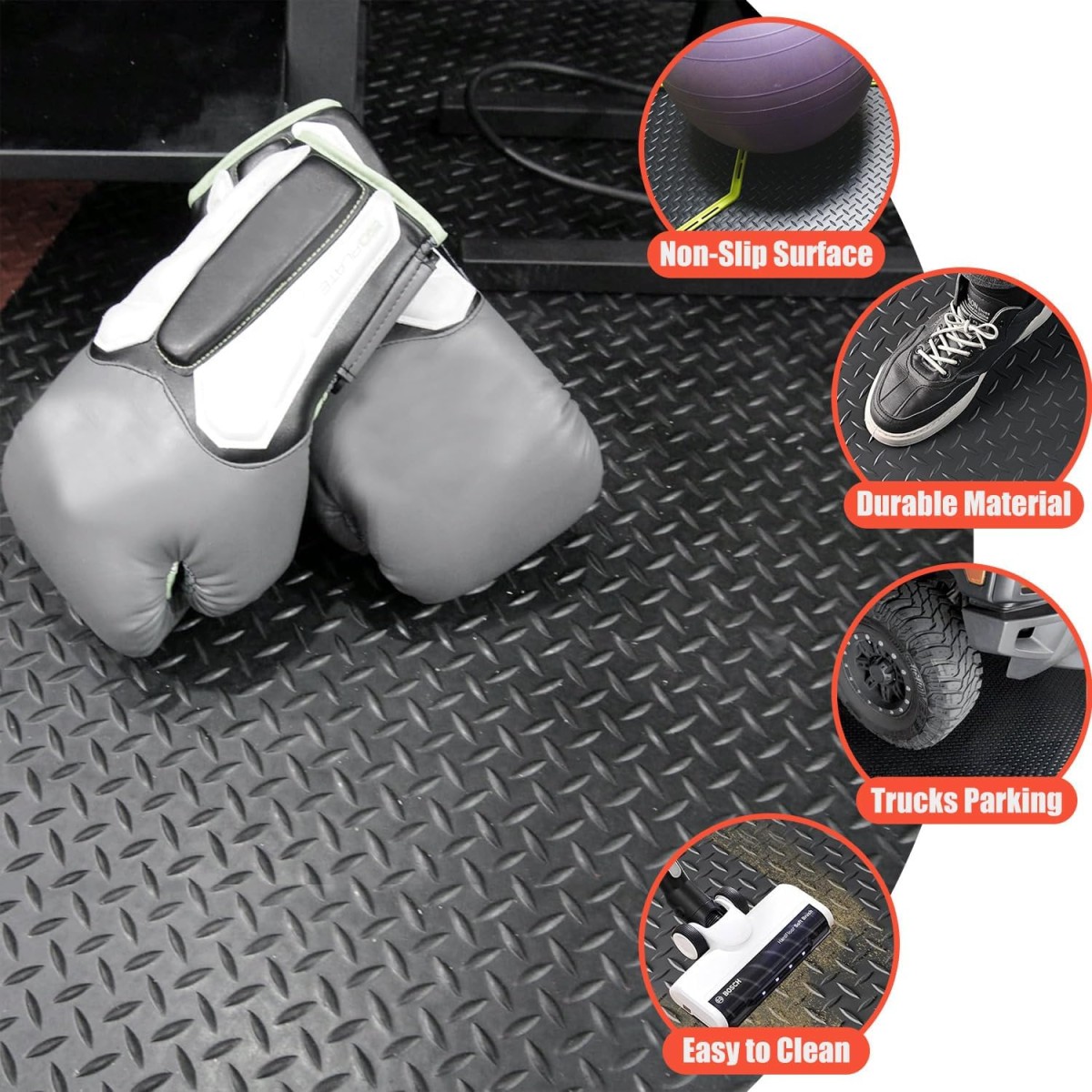 Diamantplaat Rubber Vloerrol - Afbeelding 7