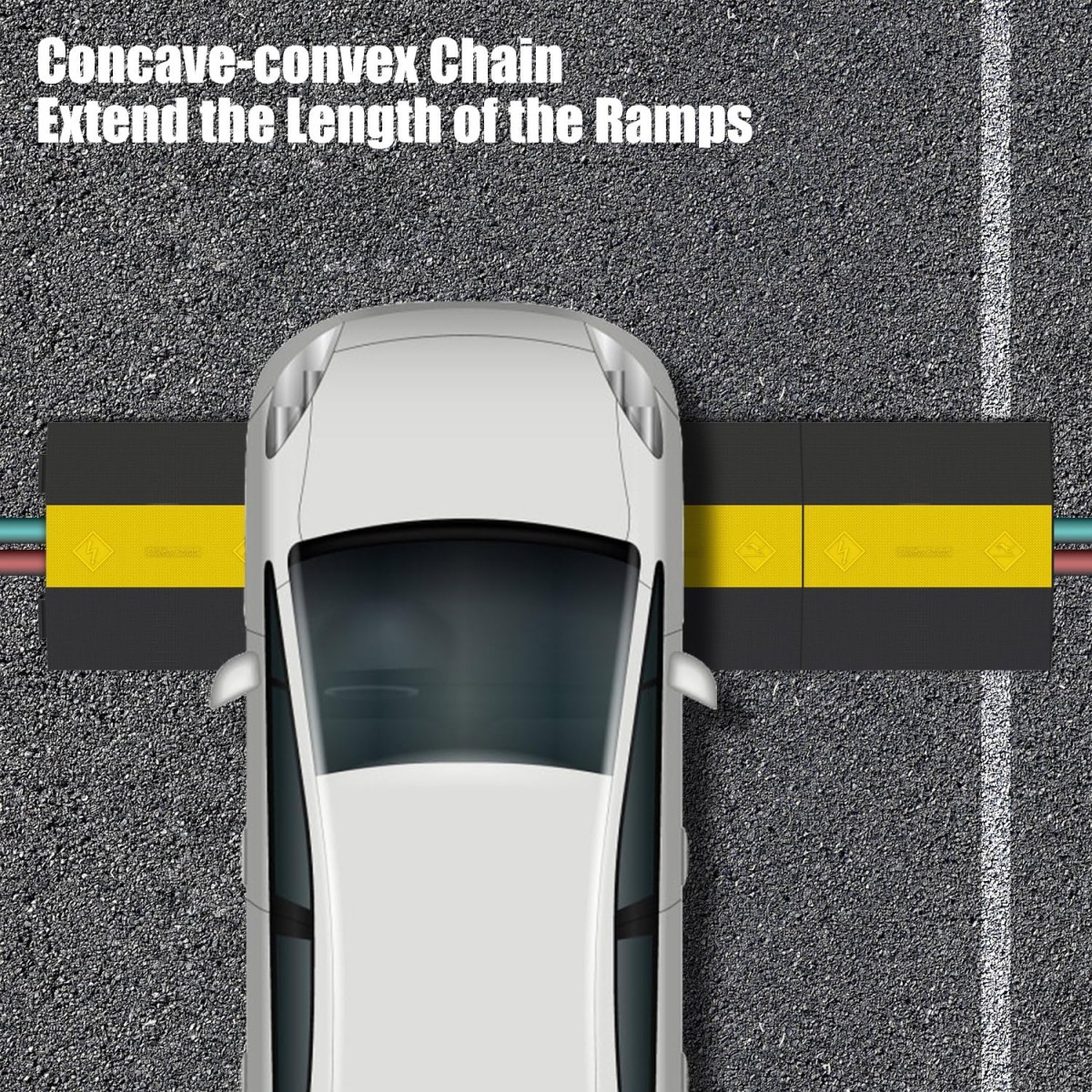 Drempelbrug Oprijplaat Kabeloprijplaat - Afbeelding 7