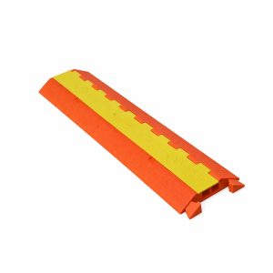 Oranje/Geel Overrijdbare Kabelbeschermer 5 CM