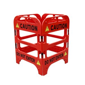 Waarschuwing Putafsluiting Barrière