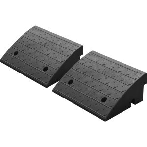 Stoeprand oprijhelling van PVC & Rubber (set van 2)